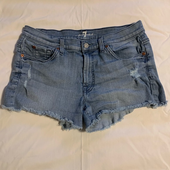 7 FOR ALL MANKIND SHORTS - Picture 2 of 8